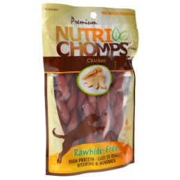 Premium Nutri Chomps Chicken Flavor Braids