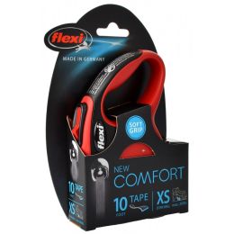 Flexi New Comfort Retractable Tape Leash - Red