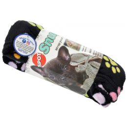 Spot Snuggler Rainbow Pawprint Pet Blanket