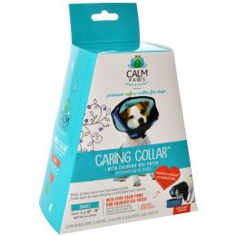 Calm Paws Caring Collar with Calming Gel Patch for Dogs