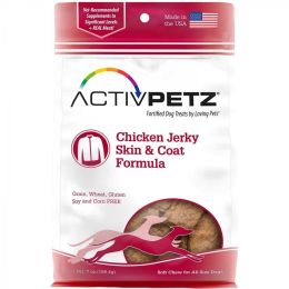 ActivPetz Chicken Jerky Skin & Coat Formula Dog Treats