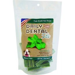 Loving Pets Mint Flavor Daily Dental Stix Dog Treats