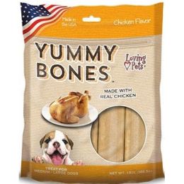Loving Pets Yummy Bones - Chicken Flavor