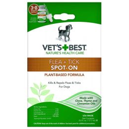 Vet's Best Flea & Tick Spot-On for Dogs
