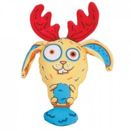 Fat Cat Mischief Makers Jackalope Dog Toy