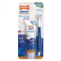 Nylabone Advanced Oral Care Triple Action Gel Kit
